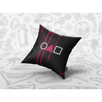 Декоративна възглавница SQUID GAME - Card